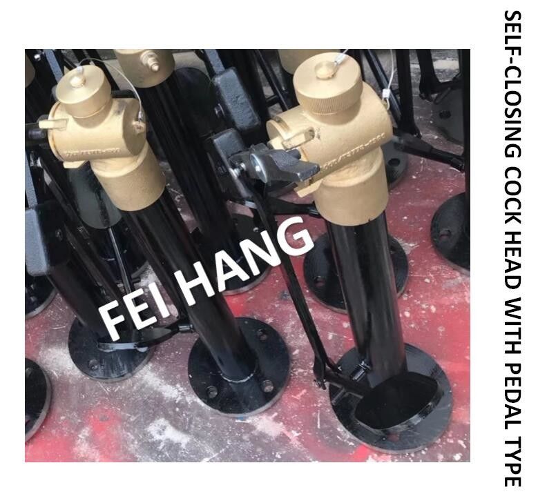 Selbstschließend Hahn-Kopf mit Pedal-Art FH-DN40 Cb/T3778-99