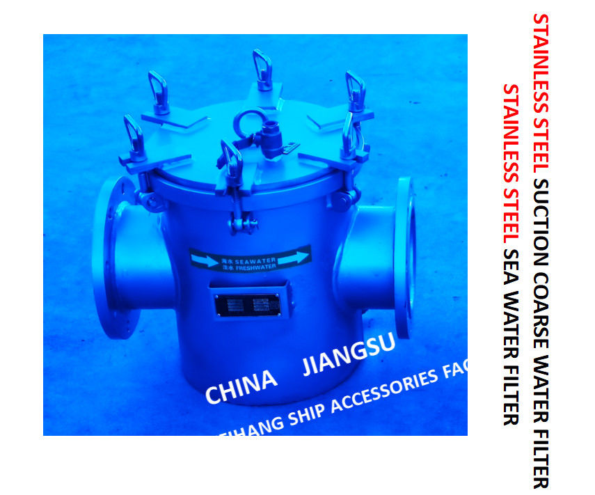 Marine Stainless Steel Coarse Water-Filter-Edelstahl-Meerwasser-Filter-Modell FH-AS150s Cb/T497-2012