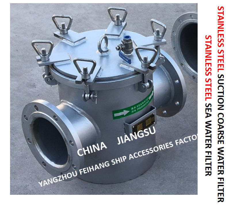 Marine Stainless Steel Coarse Water-Filter-Edelstahl-Meerwasser-Filter-Modell FH-AS150s Cb/T497-2012