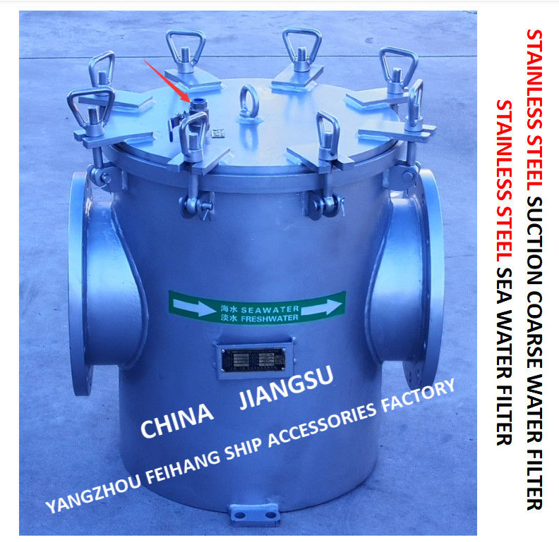 Marine Stainless Steel Coarse Water-Filter-Edelstahl-Meerwasser-Filter-Modell FH-AS150s Cb/T497-2012