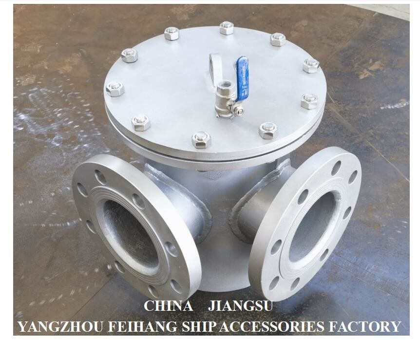 AS125 PN1.0 CB/T497-2012 Meereswasserfilter für den Feuerpumpeninsatz