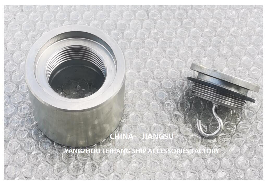 Ballastbehälter-Sounding-Plug mit O-Ring, Edelstahlmodell C40 Cb/T3778-99 Edelstahlsounding-Kopf