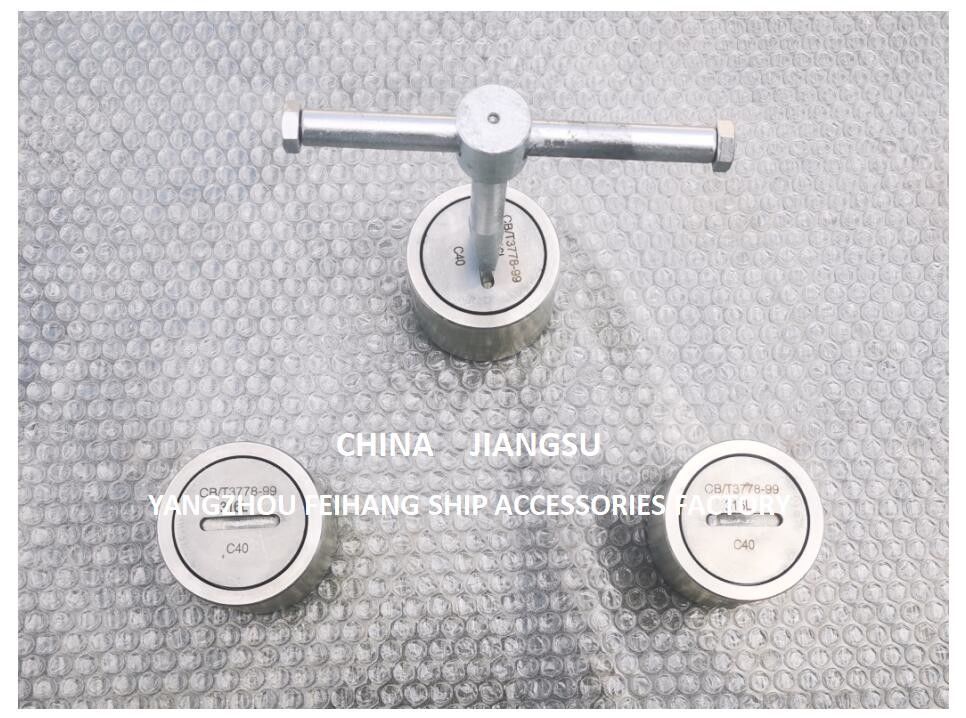 Ballastbehälter-Sounding-Plug mit O-Ring, Edelstahlmodell C40 Cb/T3778-99 Edelstahlsounding-Kopf