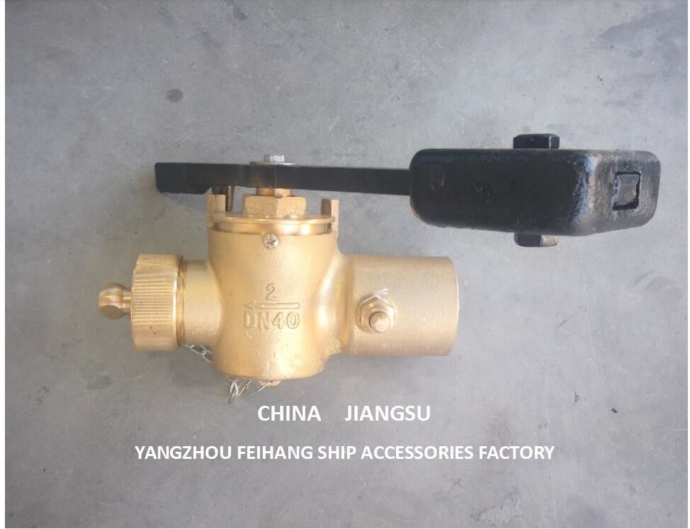 China Sounding Selbstschließventil Lieferant Gegengewicht • Kappe und Kette Modell DN40 Cb/T3778