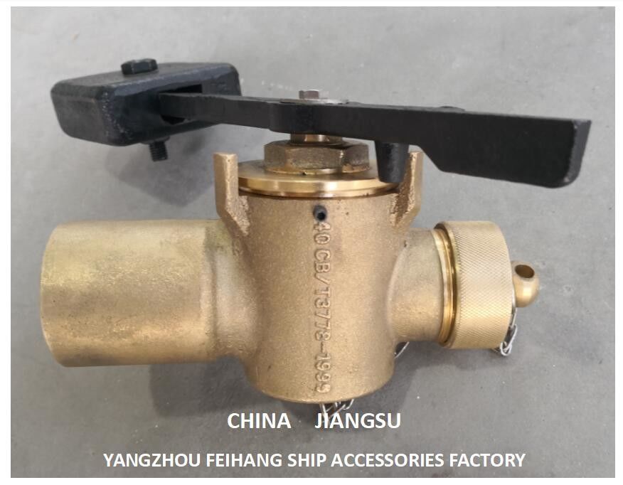 Bronze-Tiefe Sounding Selbstschließventil für versunkene Kabine Dn40 Cb/T3778-99 geeignet für Wasser und Brennstofföl