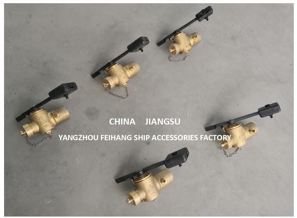 China Sounding Selbstschließventil Lieferant Gegengewicht • Kappe und Kette Modell DN40 Cb/T3778