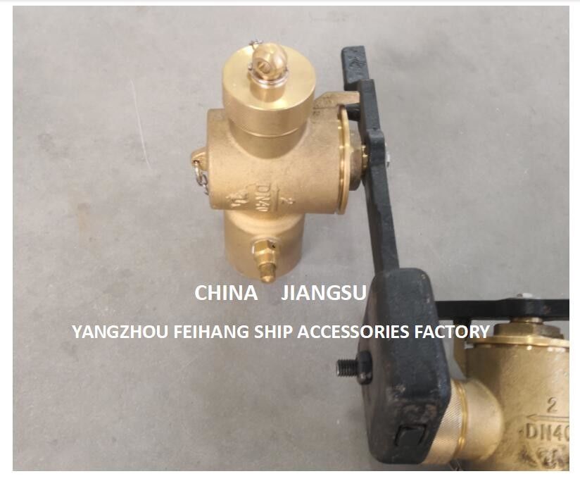 Bronze-Tiefe Sounding Selbstschließventil für versunkene Kabine Dn40 Cb/T3778-99 geeignet für Wasser und Brennstofföl
