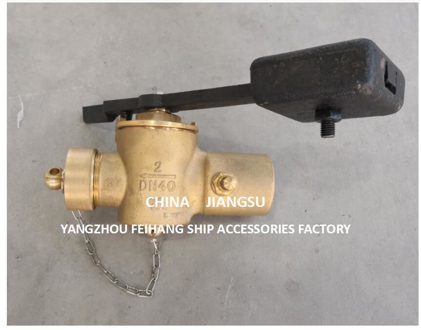 Bronze-Tiefe Sounding Selbstschließventil für versunkene Kabine Dn40 Cb/T3778-99 geeignet für Wasser und Brennstofföl