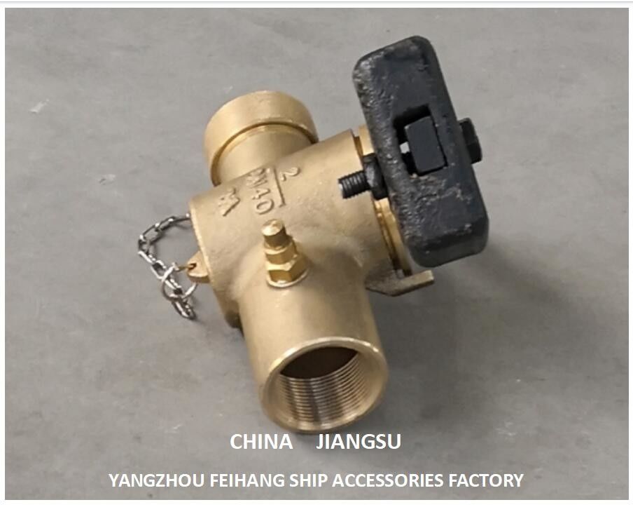 Technische Daten für das Schallschließventil Dn40 Cb/T3778-99 Material-Bronze mit Gegengewicht