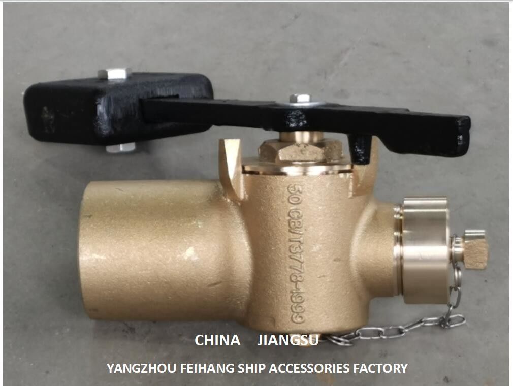 Marine-Bronze-Tiefe Sounding Selbstschließventil für versunkene Kabine Dn50 Cb/T3778-99 mit Gegengewicht