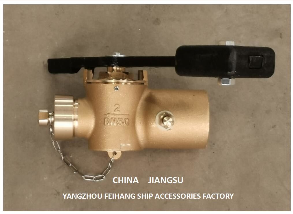Marine Bronze Selbstschließventilkopf für Schallrohr Dn50 Cb/T3778-99