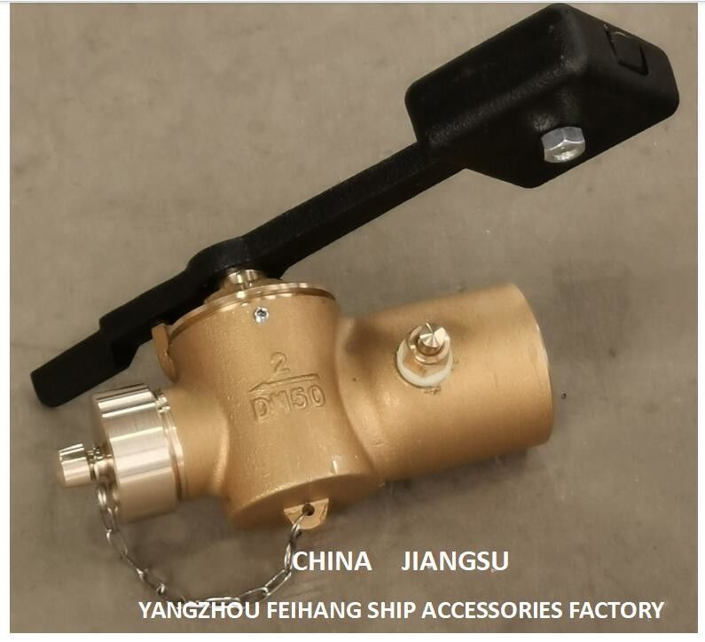 Brennstoffbehälter-Sonding-Selbstschließventil FH-DN50 CB/T3778-99 Material-Bronze mit Gegengewicht