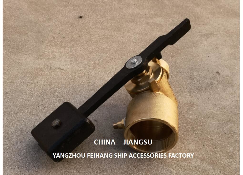 CHINA KLUSSEN-SELBST-SCHLUSSEN-VALVEL Zulieferer - FEIHANG dn65 cb/t3778 SEEMATERIAL-Bronze mit Gegengewicht