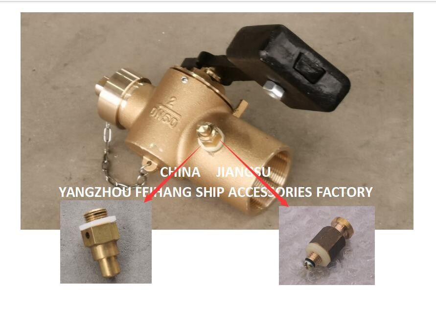Material Bronze / Messing Federgefülltes Selbstschließventil DN6 für Schallschließventile