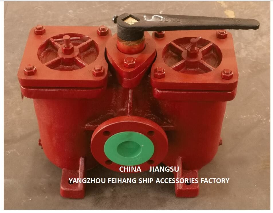 Duplex-Strainer-Modell:AS50-0.40/0.22 Cb/T425-94 für den Saugfilter der Schmierölpumpe