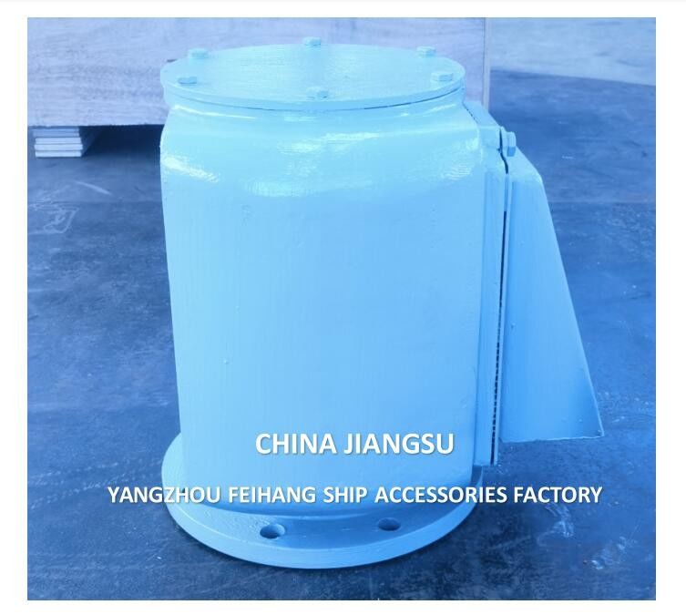 Für Wasserballast-Tankluftventilkopf, Modell FKM-250, Material Gusseisen, Ventilkopfgröße DN 250