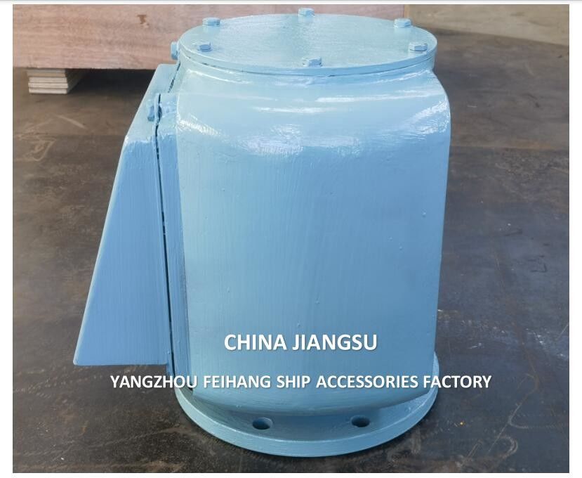 Für Wasserballast-Tankluftventilkopf, Modell FKM-250, Material Gusseisen, Ventilkopfgröße DN 250