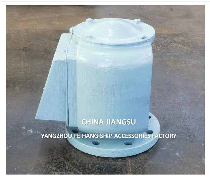 Für Wasserballast-Tankluftventilkopf, Modell FKM-250, Material Gusseisen, Ventilkopfgröße DN 250