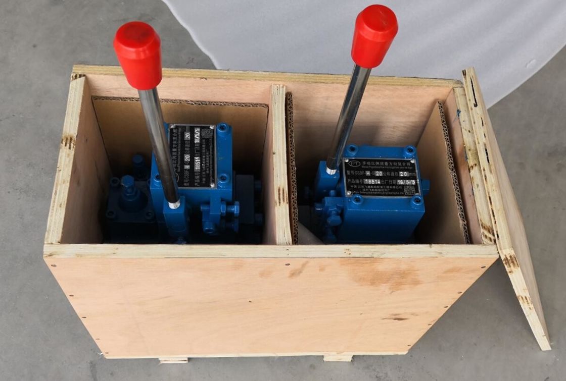 PC-Steuerventile für Serienhydraulikkreise Modell CSBF-G20 Spulenventilfunktion-M-Typ