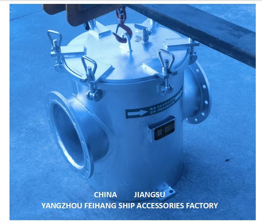 Hauptkomponentenmaterialien von AS250 CB/T497-2012 Hauptfilter für Meerwasser mit direkter Saugung