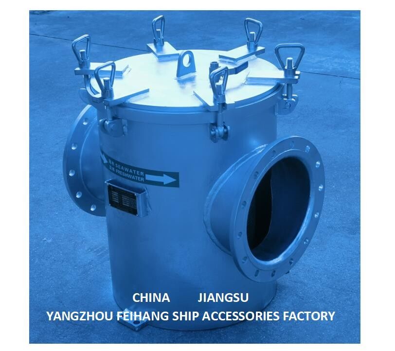Hauptkomponentenmaterialien von AS250 CB/T497-2012 Hauptfilter für Meerwasser mit direkter Saugung
