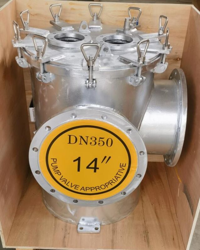 Winkel des Filters für Meerwasser des Desulfurisierungsturms- Filter für kaltes Wasser der Saugtechnik Modell BLS350 CB/T497-2012