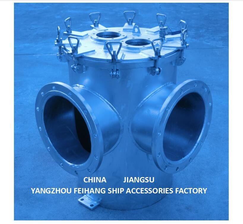 Winkel des Filters für Meerwasser des Desulfurisierungsturms- Filter für kaltes Wasser der Saugtechnik Modell BLS350 CB/T497-2012