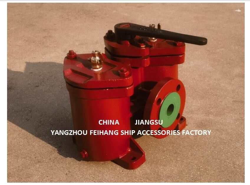 DUPLEX-Ölstrainer-Modell:AS25-0.40/0.22 CB/T425-94 für einen Schmierölpumpen-Saugfilter