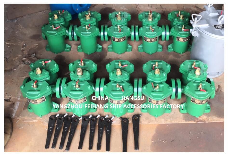 DUPLEX-Ölstrainer-Modell:AS25-0.40/0.22 CB/T425-94 für einen Schmierölpumpen-Saugfilter