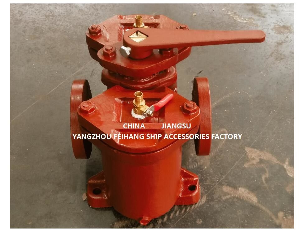 DUPLEX-Ölstrainer-Modell:AS25-0.40/0.22 CB/T425-94 für einen Schmierölpumpen-Saugfilter