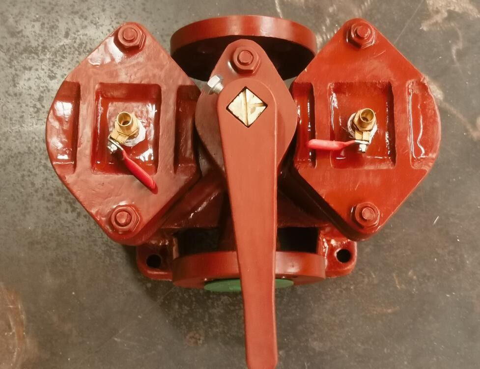 Die technischen Daten für Duplex-Ölspülgeräte und Duplex-Ölfilter Modell AS25 cb/t425-0.4/0.22