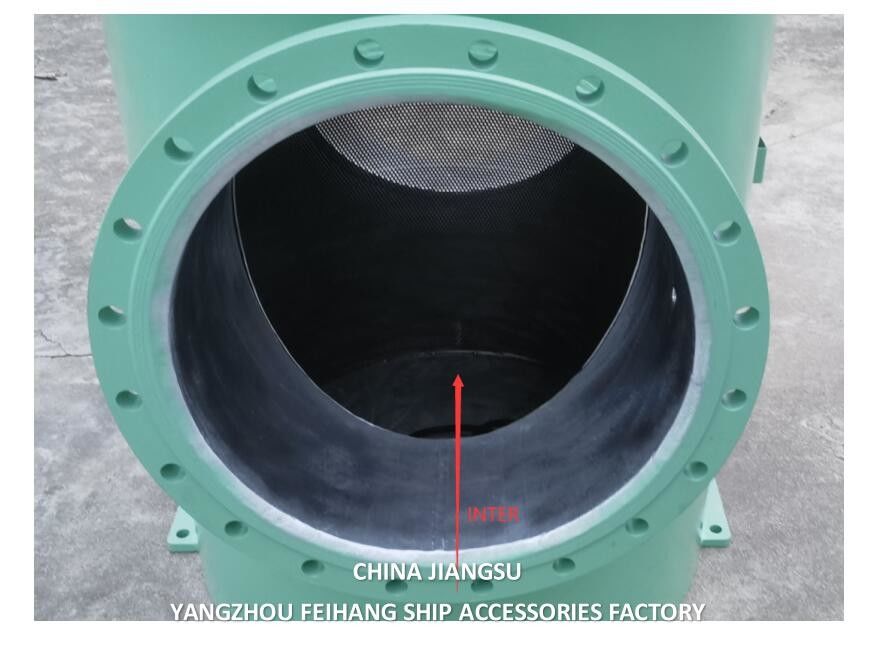 China Supper Meereswasserfilter mit Mgps Modell As600 Cb/T497 Körper aus Kohlenstoffstahl, Filterpatrone aus Edelstahl,