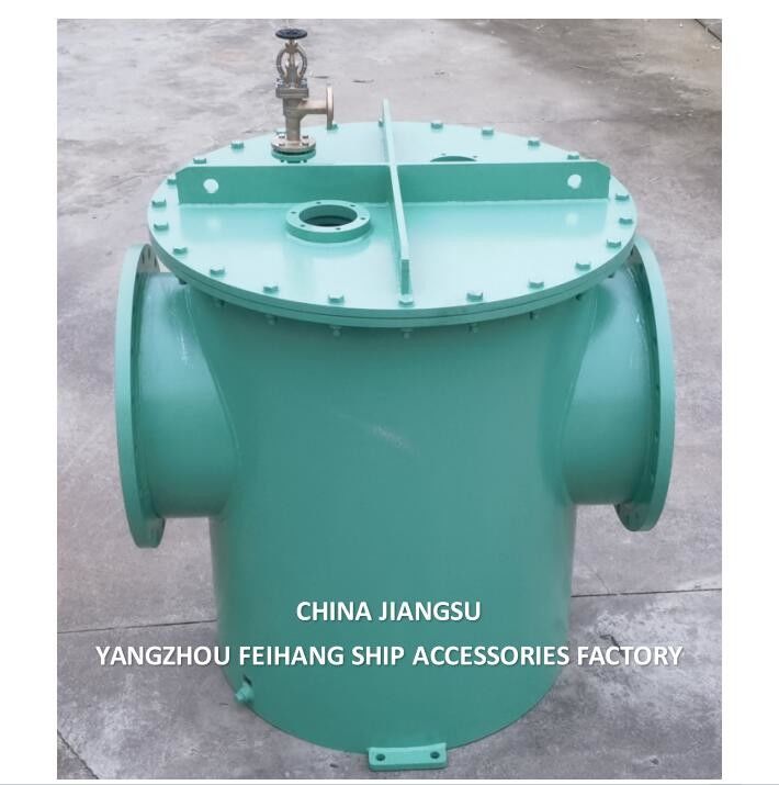 China Supper Meereswasserfilter mit Mgps Modell As600 Cb/T497 Körper aus Kohlenstoffstahl, Filterpatrone aus Edelstahl,