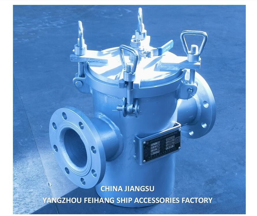 Wasserwasserfilter aus Edelstahl (Marine 316L) Modell AS80 CB/T497-2012