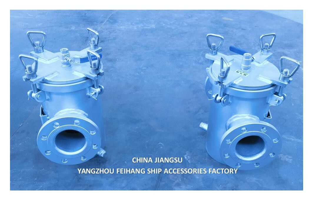 Wasserwasserfilter aus Edelstahl (Marine 316L) Modell AS80 CB/T497-2012