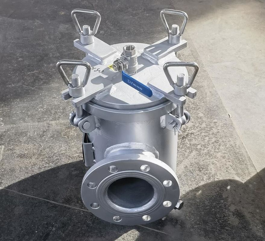 Wasserwasserfilter aus Edelstahl (Marine 316L) Modell AS80 CB/T497-2012