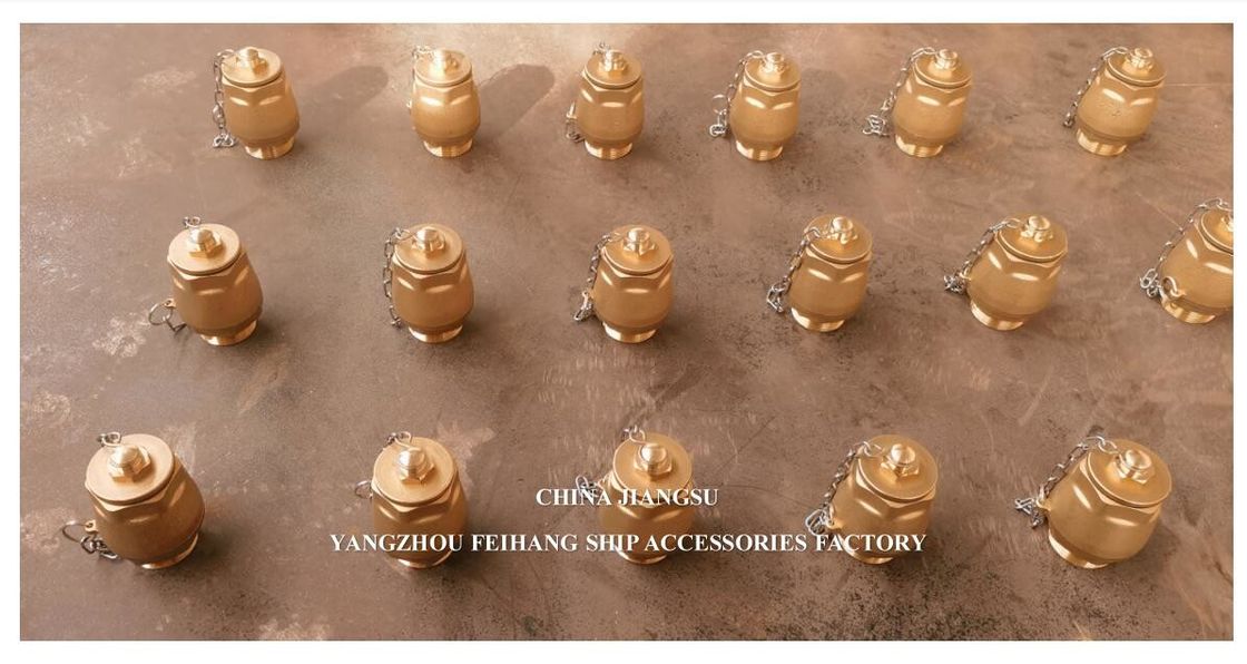IMPA23339 FH-DN40 Entwässerungskugelventil BRASS-Körper NPT-Abdeckung Edelstahl-Schwimmball