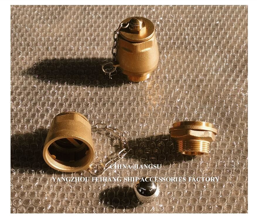 IMPA23339 FH-DN40 Entwässerungskugelventil BRASS-Körper NPT-Abdeckung Edelstahl-Schwimmball