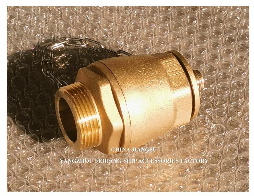 IMPA23339 FH-DN40 Entwässerungskugelventil BRASS-Körper NPT-Abdeckung Edelstahl-Schwimmball