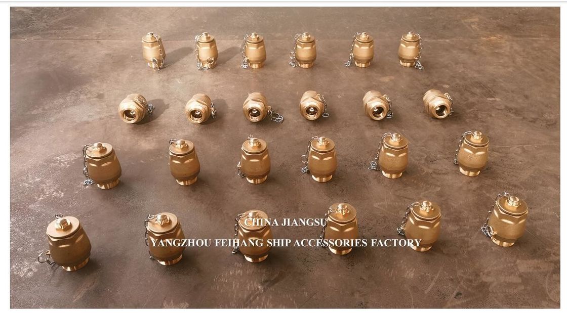 IMPA23339 FH-DN40 Entwässerungskugelventil BRASS-Körper NPT-Abdeckung Edelstahl-Schwimmball