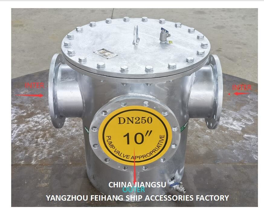 3 Typ 3Ways Kanne Wasserspannungen Modell Fh-3t-250a Körper Kohlenstoffstahl, Filterpatrone Edelstahl