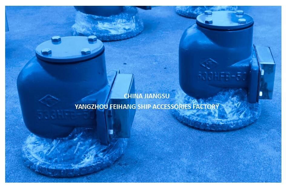 Luftventilationskopf Nr. 533HFB-50A für Frischwasserbehälter Modell: Nr. 533HFB-50A mit Sus316l Floater Nbr Gasket 0,3mpa