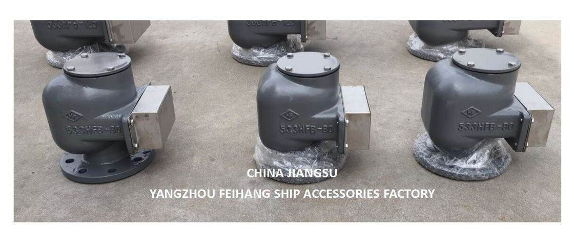Nr. 533hfb-80a Luftlüftkopf für den Ballastbehälter Nr. 533hfb-80a Luftlüftkopf für den Vordertank