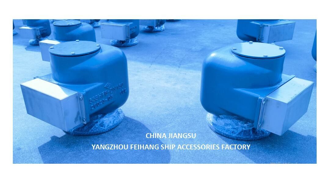Wasserballastbehälter Luftventilationskopf MODEL-533HFB-150A MARINE Luftrohrkopf Körper aus Gusseisen mit Edelstahl