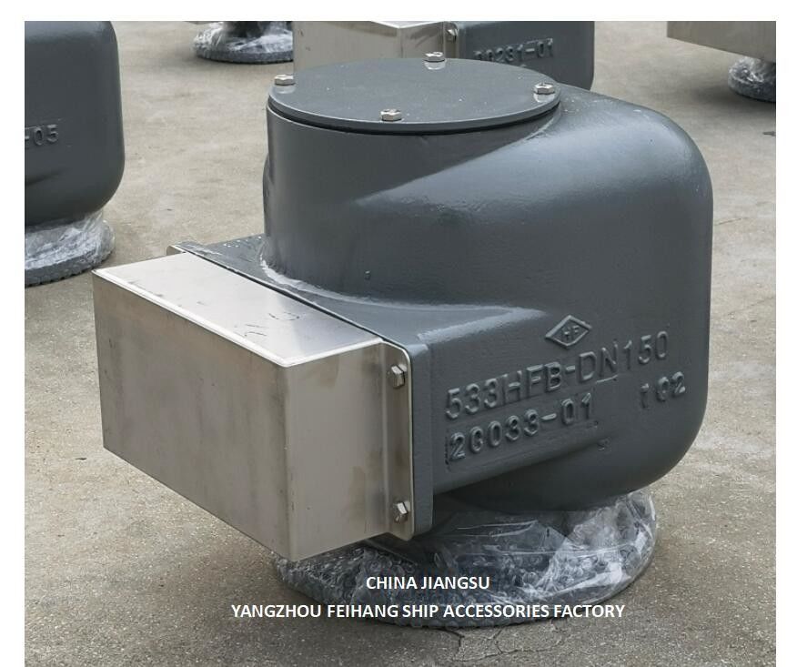 Nr. 533HFB-150A Luftlüftkopf für den Vorderspitzenbehälter Modell 533hfb-150a Marine-Luftlüftkopf und Luftrohrkopf