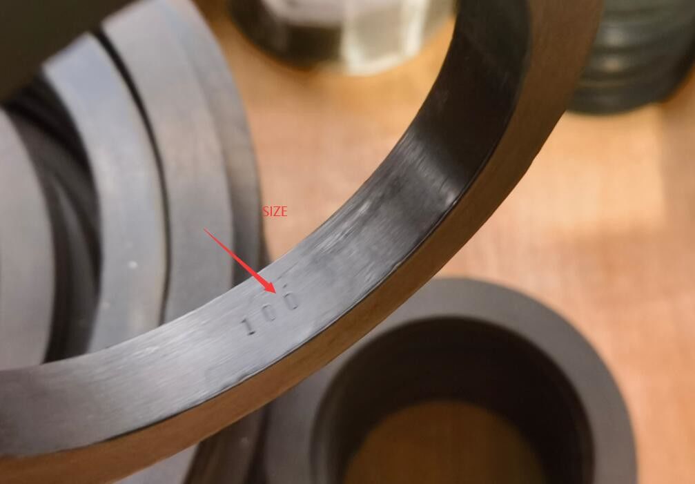 Gummiring für den Rohrkopfluftmodell:533 HFB125 und Gummigaskett für den Lüftungskopfmodell:533 HFB100 Gummisitz
