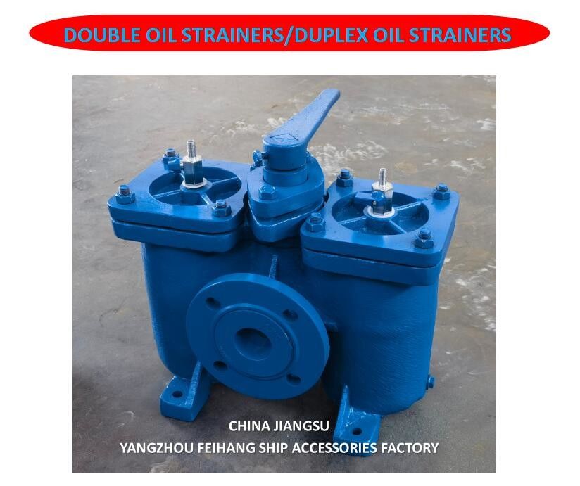 Modell AS16050 CB/T425 Duplex-Ölfilter / Inline-Ölfilter, wechselbares Körperguss mit Filterwagen aus Edelstahl