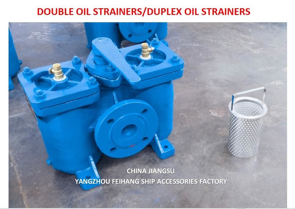 Modell AS16050 CB/T425 Duplex-Ölfilter / Inline-Ölfilter, wechselbares Körperguss mit Filterwagen aus Edelstahl