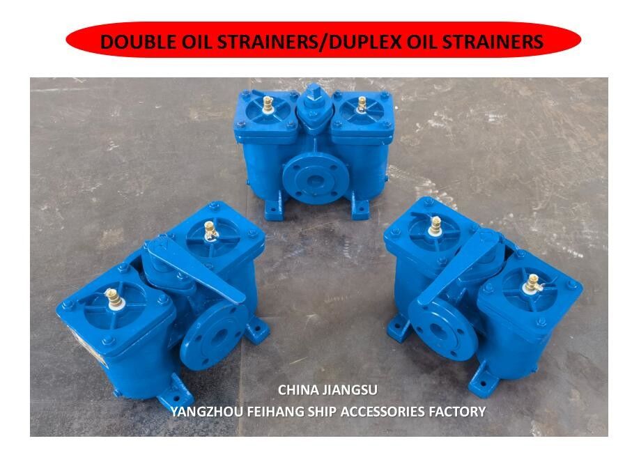 Modell AS16050 CB/T425 Duplex-Ölfilter / Inline-Ölfilter, wechselbares Körperguss mit Filterwagen aus Edelstahl