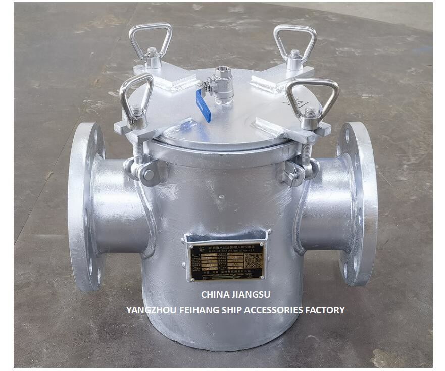Seewasserstrainer Modell AS125 CBM1061 Körper galvanisiert, Schirm aus Edelstahl & China Lieferant - FeiHang
